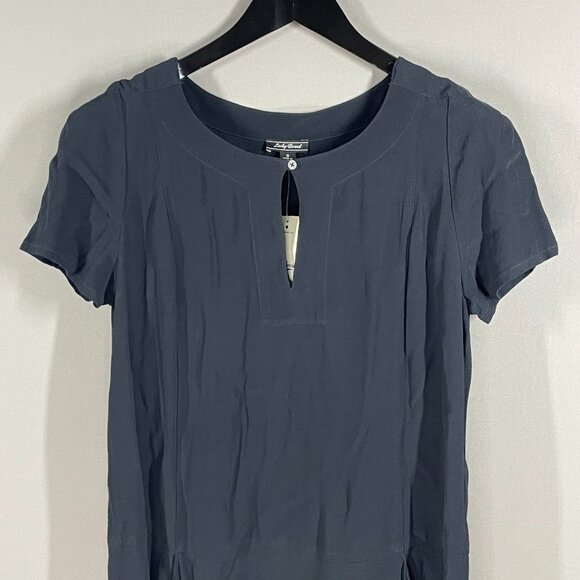 NEW Lucky Brand Dress Womens Small black tunic classic boho casual - Picture 2 of 11